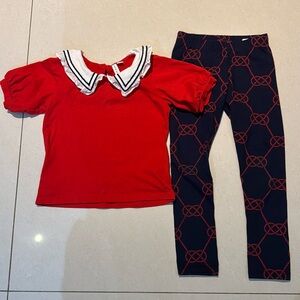 Janie & Jack Sailing Outfit size 6